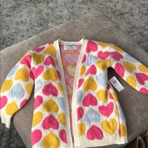 Old Navy Kids Colorful Heart Jacket